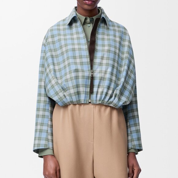 LOEWE Draped jacket in wool blend - Picture 1 of 16